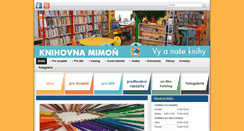 Desktop Screenshot of knihovnamimon.cz
